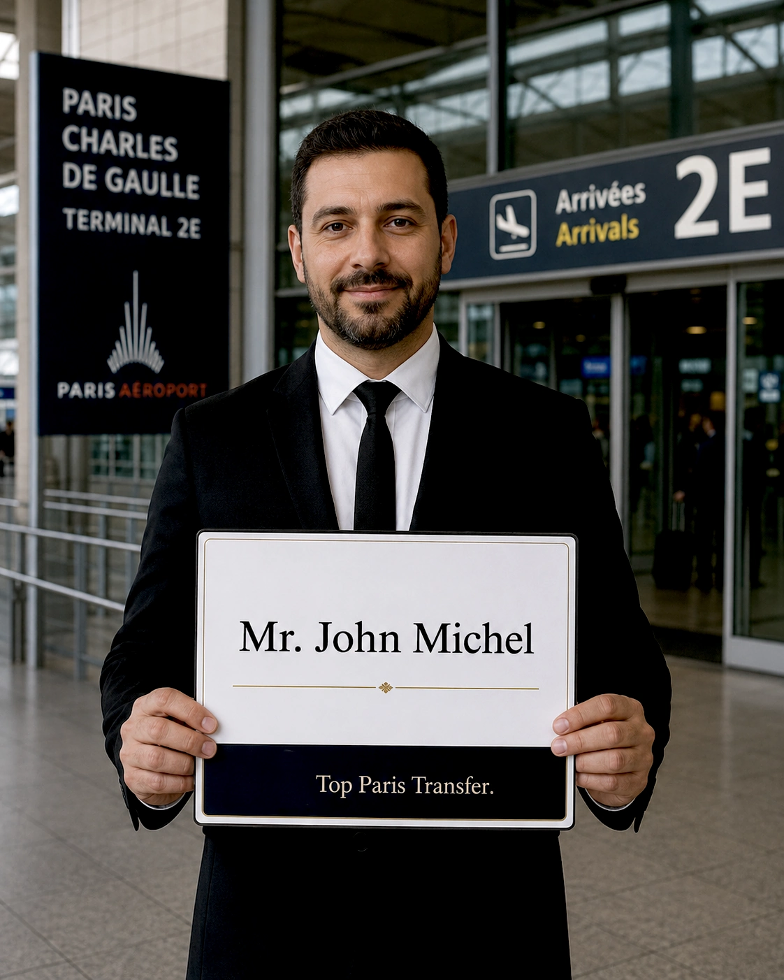Professional Top Paris Transfer chauffeur