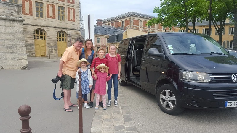 paris family transfer van